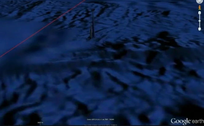 Подводный небоскреб найден в океане в районе, точно напротив Великих пирамид