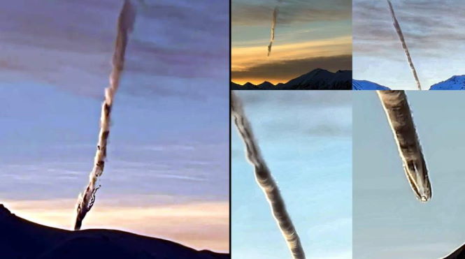 Появление воздушной аномалии над Аляской вызвало предположения об НЛО