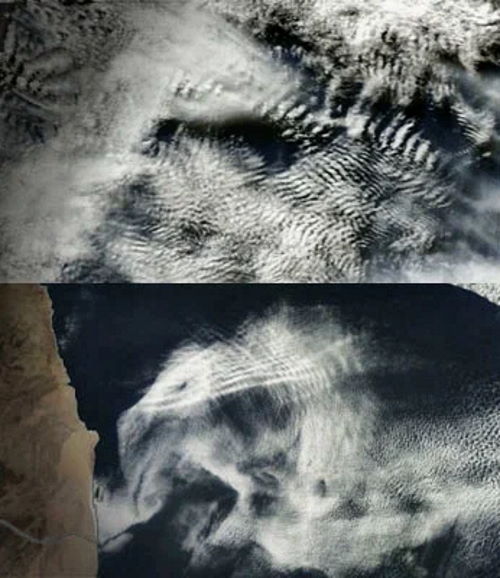 Спутниковые снимки НАСА доказывают, что над нашими головами происходит манипуляция с погодой.
