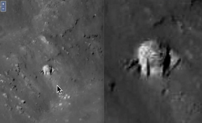База инопланетян найдена на Луне
