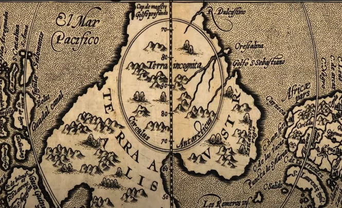 Карта Антарктиды, которую скрывали 300 лет - Предельная точность.