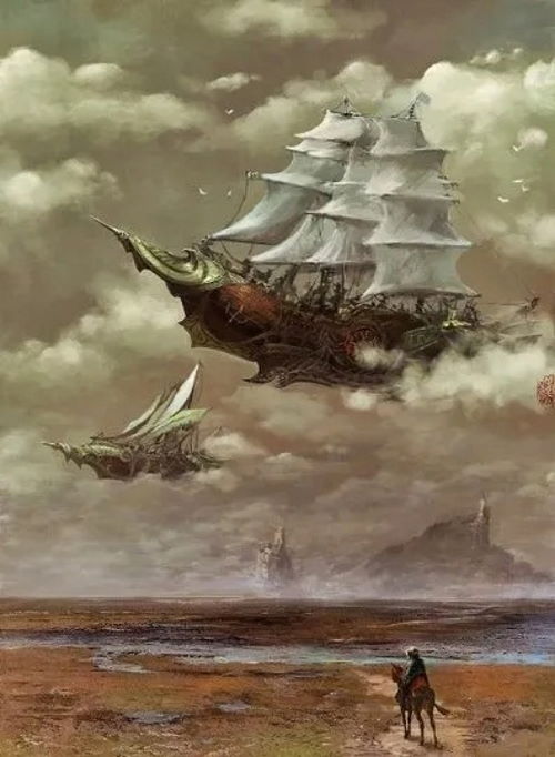 Магония - царство Спрятанное в облаках из которого на землю приходят «небесные корабли»