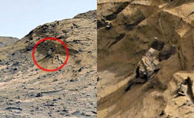 Мумифицированное существо нашли на Марсе