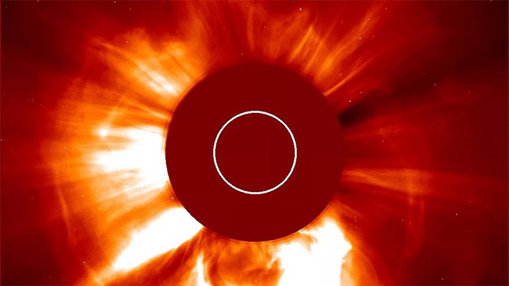 необычная солнечная буря - они обнаруживают необычную и гигантскую солнечную бурю, которая может вызвать планетарную катастрофу.