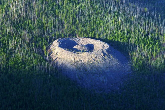 Что скрывает кратер Гнездо огненного орла в Сибири: НЛО или осколок звезды