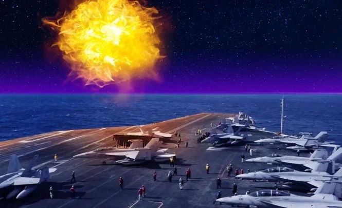 Моряки с авианосца США рассказали про оранжевый плазменный НЛО