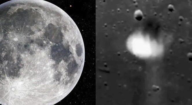 Странное облако-НЛО над Луной было запечатлено на 458 снимках миссии «Аполлон-16»
