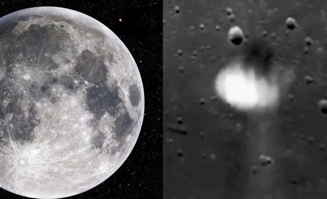 Странное облако-НЛО над Луной было запечатлено на 458 снимках миссии "Аполлон-16"