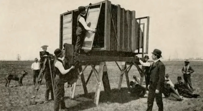 Снимок конца 19 века превосходит современные технологии.