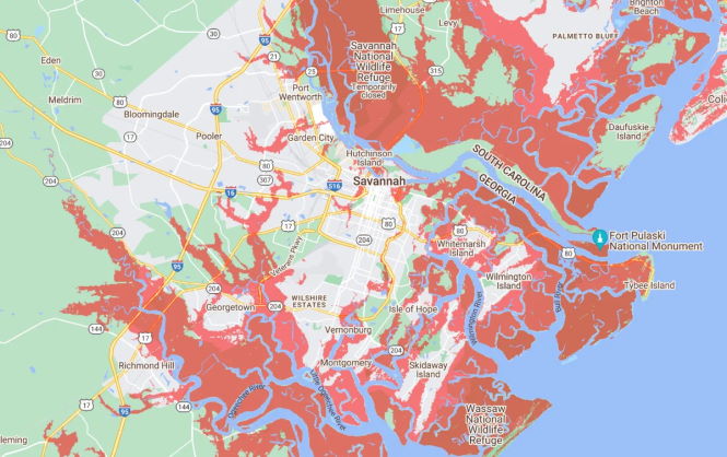 "Великий потоп": города, которые рискуют оказаться под водой уже в 2030 году