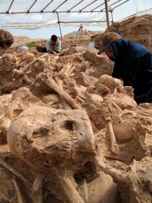 Загадочные вытянутые черепа обнаружены на странном иранском кладбище эпохи неолита
