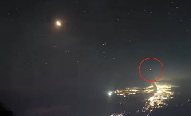 НЛО заметили на кадрах запуска Falcon 9