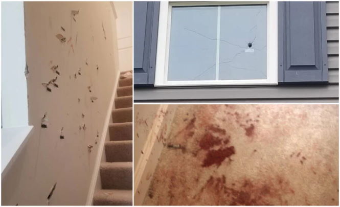 Обнаженная женщина с криками "Я Дьявол!" ворвалась в дом и напала на жившую в нем семью