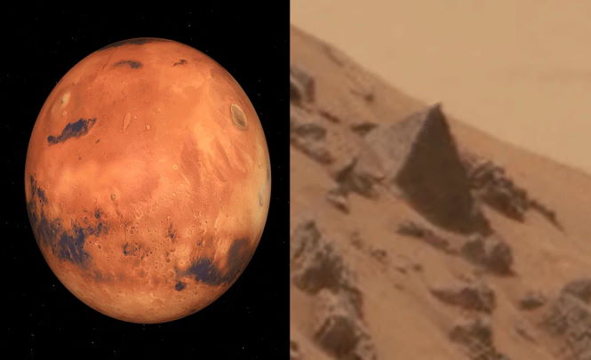 Марсоход НАСА Curiosity обнаружил пирамиду на Марсе: это свидетельство первой цивилизации?