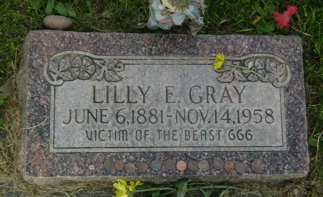 "Жертва зверя 666": тайна могилы Лилли Грей