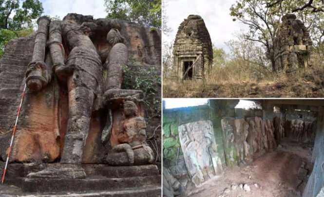 Обнаружили древний потерянный буддийский храм