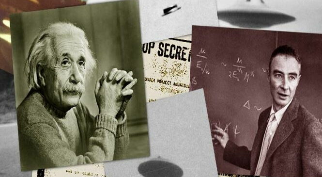 Совершенно секретный документ «Отношения с жителями небесных тел» написанный Эйнштейном и Оппенгеймером в июне 1947 года