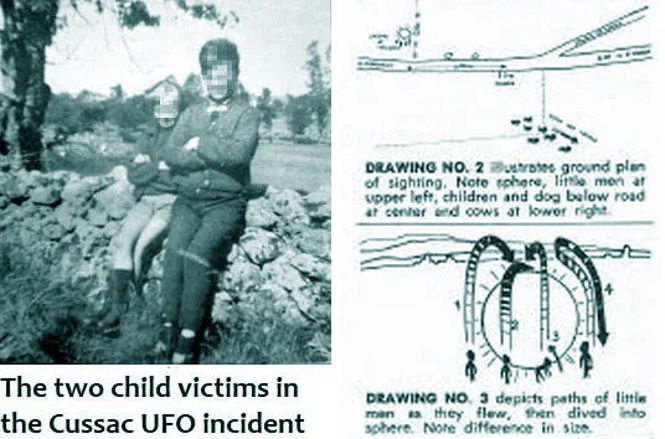 Дети увидели четырёх пришельцев во Франции в 1967 году