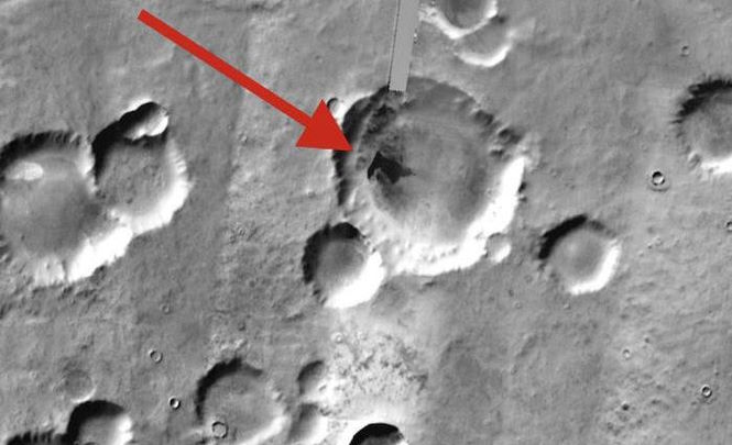 Огромное сооружение обнаружили на Марсе