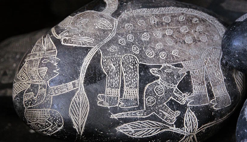 Камни Ики под микроскопом: подтверждение древности необычных артефактов