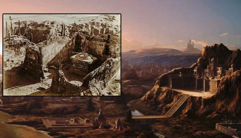 Загадка древней цивилизации: древний город Дандан Ойлик, который тысячу лет был скрыт под песком пустыни