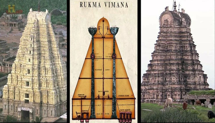 Следы древних космических кораблей в Индии