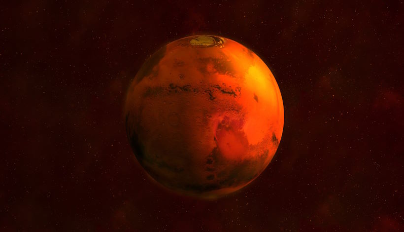 Ученые обнаружили струйные течения в магнитослое Марса 