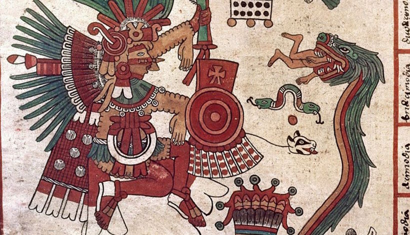 Великий потоп согласно древнему мифу ацтеков