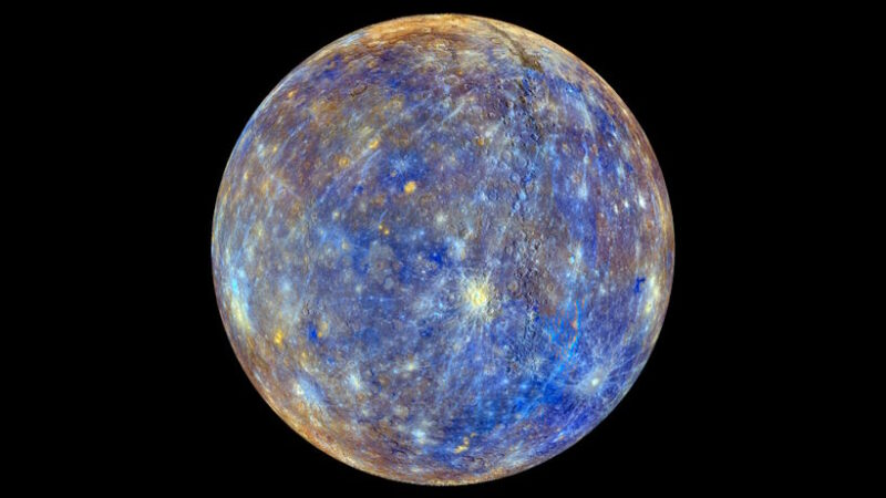 Сколько хрома на Меркурии?