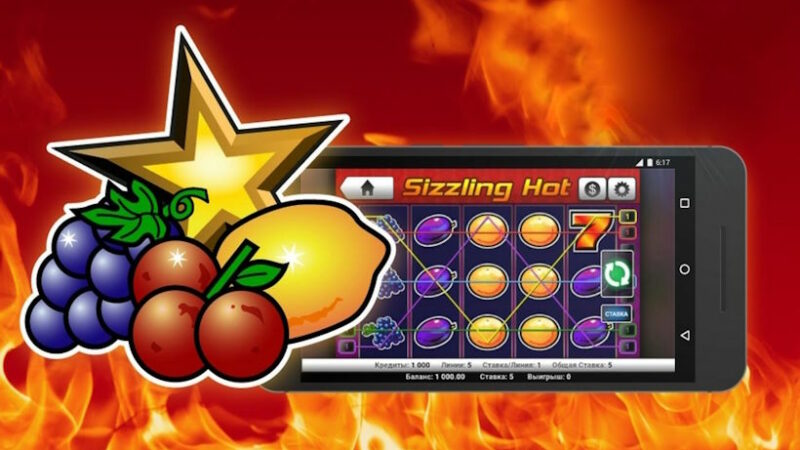 «The Sizzling Hot Deluxe» – один из лучших автоматов для игры на Android.