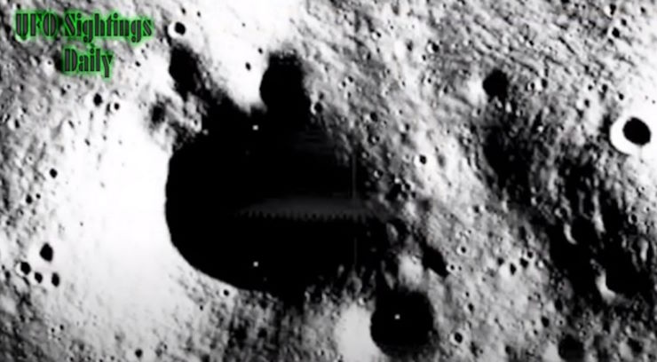 Скрытые "инопланетные технологии" обнаружены уфологом на поверхности Луны