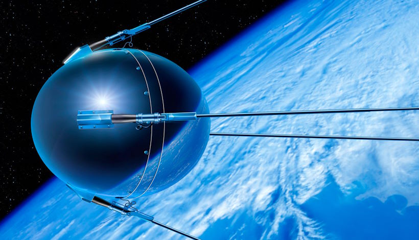 Празднование 66-летия первого в мире искусственного спутника Земли