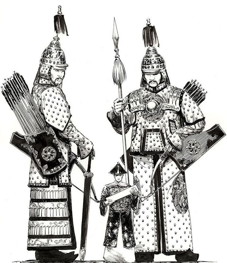 Рост императорских лучников составлял 4,5 м. Кто охранял дворец императора в Пекине в 15-16 веках?