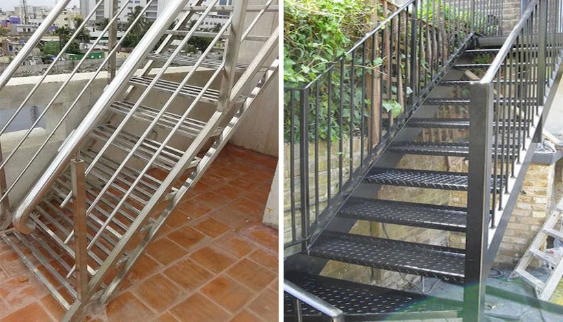15 современных дизайнов стальных лестниц 