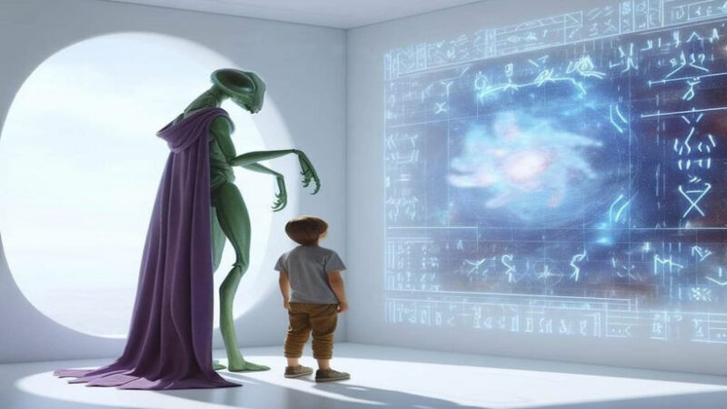 Шестилетний мальчик из Цзянси побывал на другой планете. Как встреча с инопланетянином изменила жизнь ребенка?