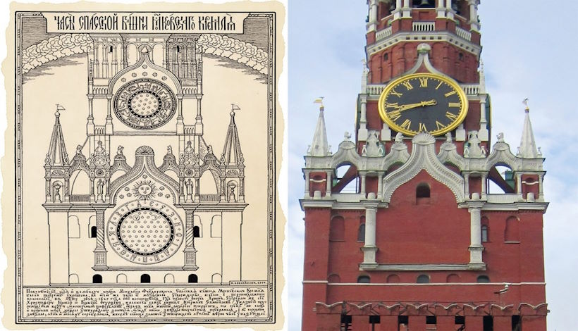 Семнадцатичасовые часы на Спасской башне Кремля - загадка, которая до сих пор остается неразгаданной