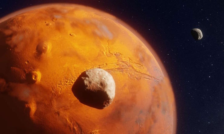 Астрономы засекли сигнал бедствия, посланный со спутника Марса