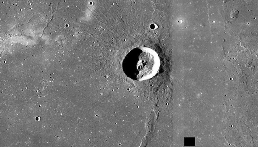 "Намагниченные" валуны обнаружены в одном из кратеров на экваторе Луны