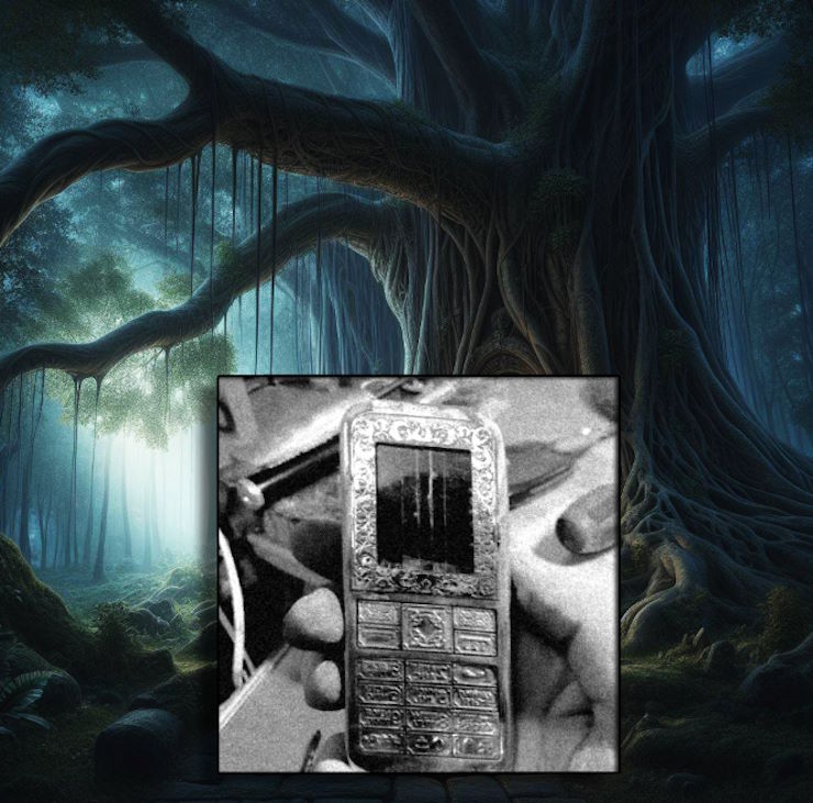 В 1940 году под деревом был найден тайник со странными предметами и сотовым телефоном.