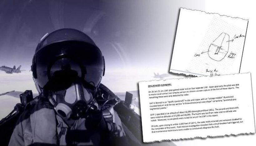 ВВС опубликовали документ об инциденте с НЛО в форме «космического корабля Аполлон»