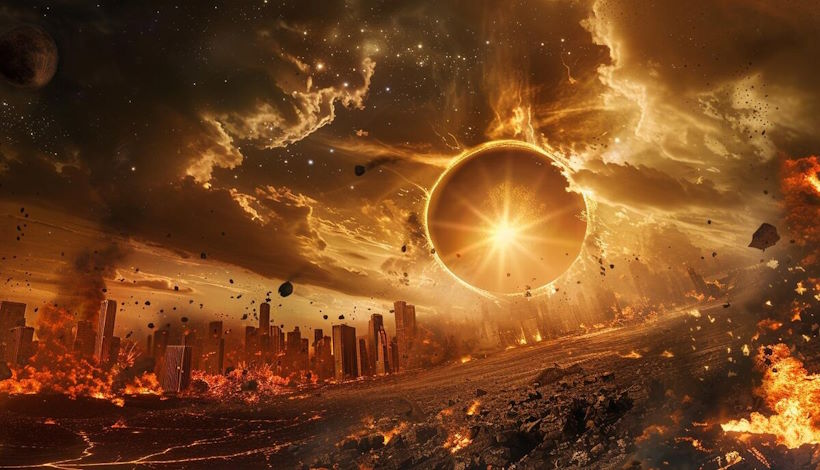 «Апокалипсис разрушений и жестоких беспорядков»: пророчество монаха Ригора о солнечном затмении 8 апреля 2024 года