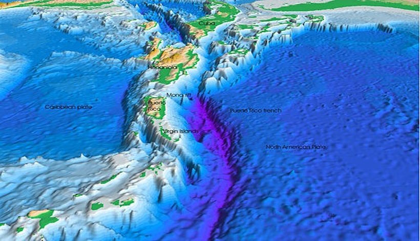 Гравитационная аномалия Пуэрто-Рико: раскрытие тайны самой глубокой впадины в Атлантике