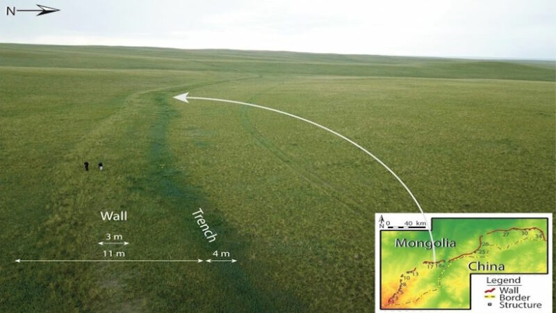 Великая Монгольская стена: Ученые обнаружили 405-километровую стену