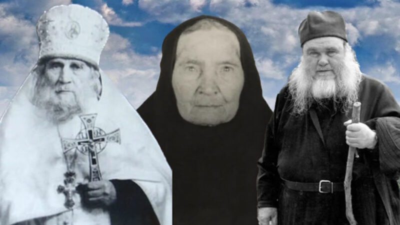 Могилы старцев и монахинь, на которых происходят чудеса и исцеления.