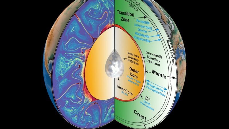 Геофизики обнаружили связь между сейсмическими волнами, называемыми предвестниками ПКП, и странными аномалиями в мантии Земли