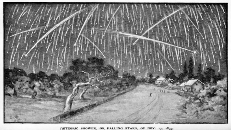 Небесный апокалипсис: Метеоритный дождь 1833 года