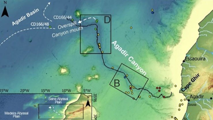 Гигантская подводная лавина разрушила морское дно Атлантики 60 000 лет назад, показывает первая в своем роде карта