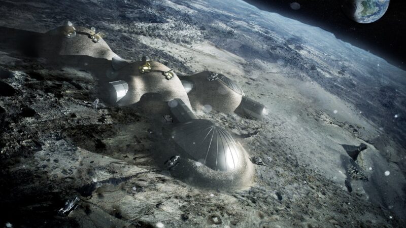 Лунные кирпичи: новый метод строительства базы на Луне к 2028 году