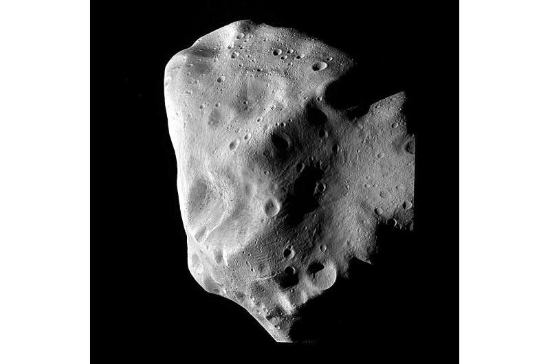 Снимок М-типа астероида 21 Лютеция, сделанный космическим аппаратом ESA Rosetta в 2010 году. Автор: ESA 2010 MPS for OSIRIS Team Астероиды рассказывают историю общего прошлого