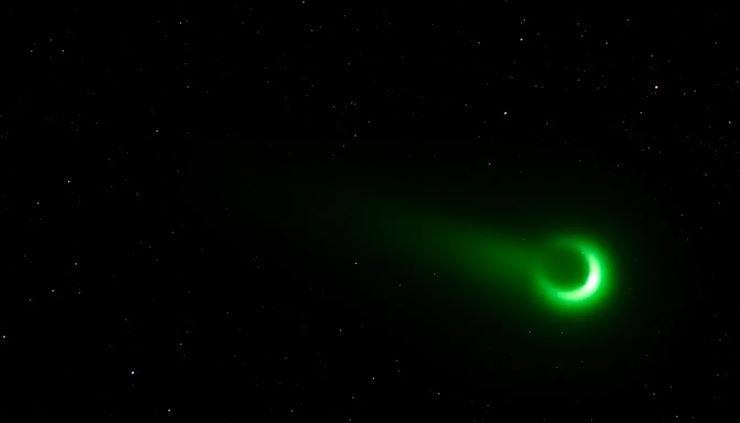 Загадочный зелёный странник: почему межзвёздная комета ATLAS ставит учёных в тупик